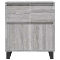 vidaXL Credenza Grigio Sonoma 60x35x70 cm in Legno Multistrato