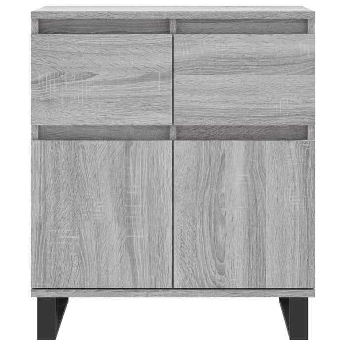 vidaXL Credenza Grigio Sonoma 60x35x70 cm in Legno Multistrato