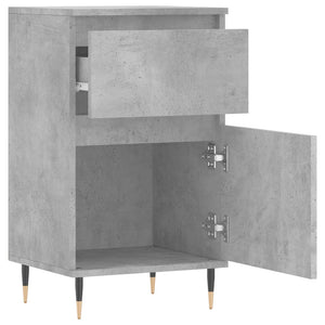 Credenza-Buffet-Armadio da cucina Grigio Cemento 40x35x70 cm in Legno Multistrato 227052