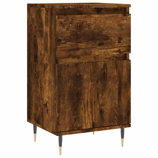Credenza-Buffet-Armadio da cucina Rovere Fumo 40x35x70 cm in Legno Multistrato 855064