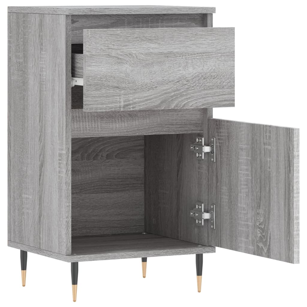 Credenza Grigio Sonoma 40x35x70 cm in Legno Multistrato 831144