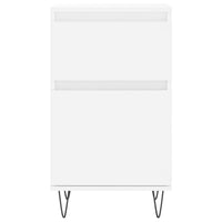 Credenze 2 pz Bianche 40x35x70 cm in Legno Multistrato 831149