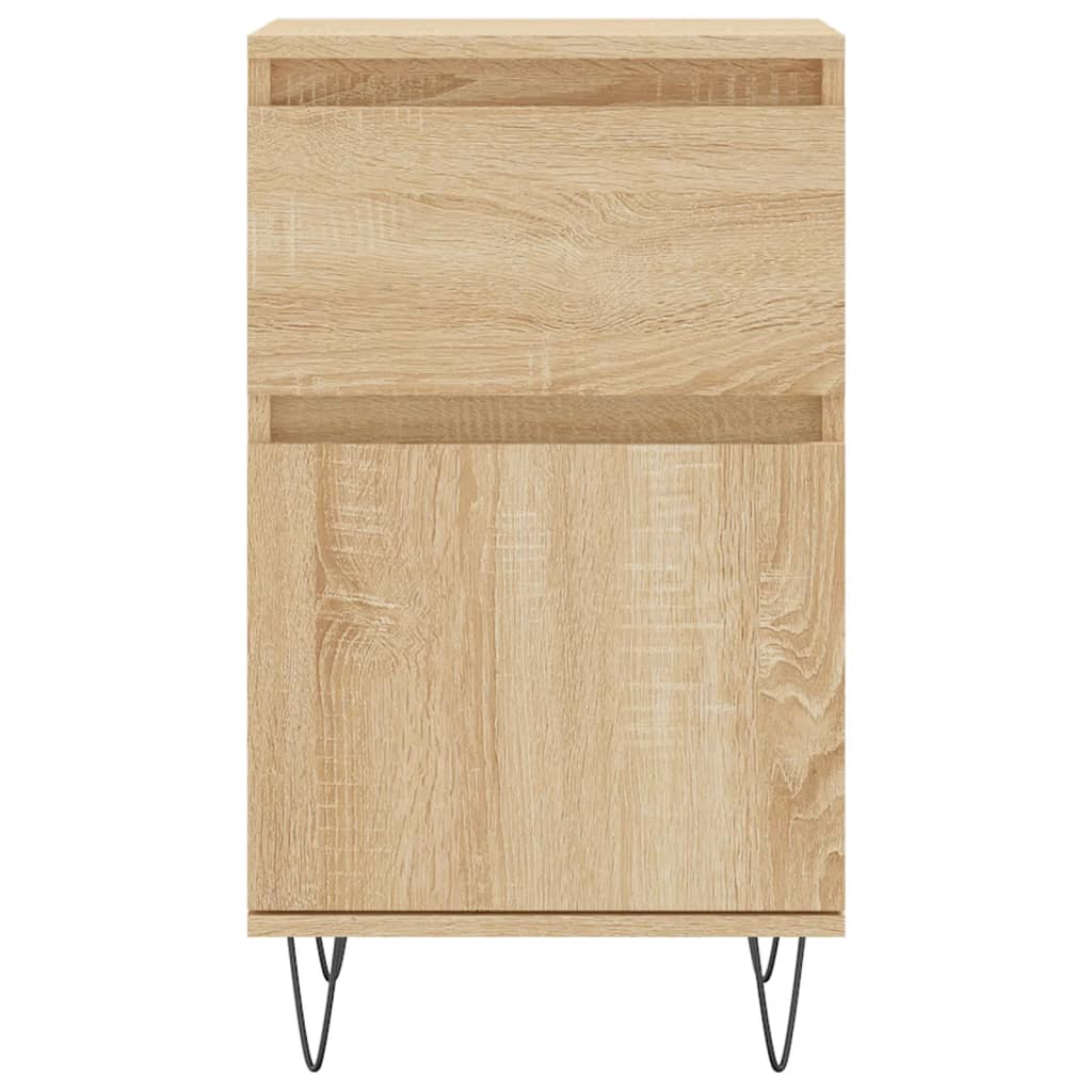 Credenze 2 pz Rovere Sonoma 40x35x70 cm in Legno Multistrato 831155
