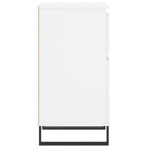 Credenza Bianca 40x35x70 cm in Legno Multistrato 831164