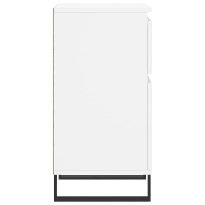 Credenza Bianca 40x35x70 cm in Legno Multistrato 831164