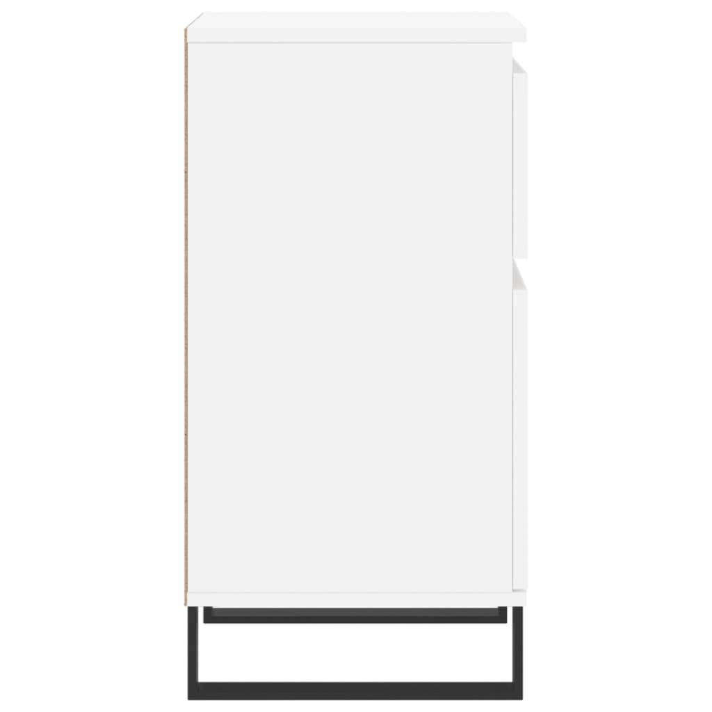 Credenza-Buffet-Armadio da cucina Bianca 40x35x70 cm in Legno Multistrato 889238