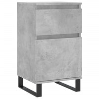 Credenza-Buffet-Armadio da cucina Grigio Cemento 40x35x70 cm in Legno Multistrato 613453