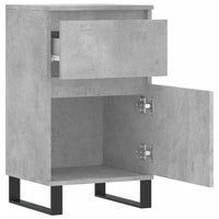 Credenza-Buffet-Armadio da cucina Grigio Cemento 40x35x70 cm in Legno Multistrato 613453