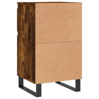 Credenza Rovere Fumo 40x35x70 cm in Legno Multistrato 831174