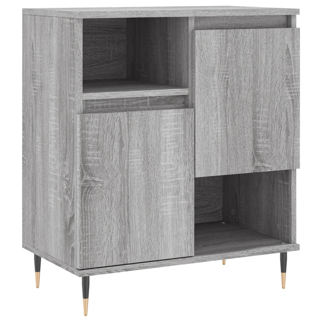 Credenza Grigio Sonoma 60x35x70 cm in Legno Multistratocod mxl 80680