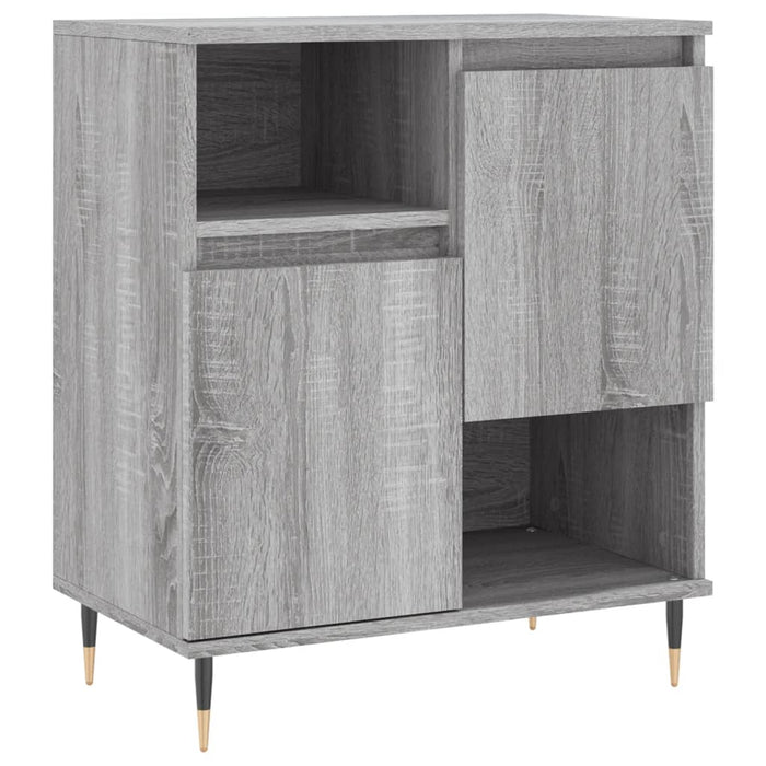 Credenza Grigio Sonoma 60x35x70 cm in Legno Multistratocod mxl 80680
