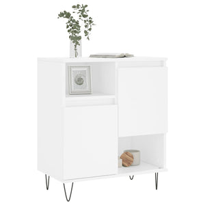 Credenza Bianca 60x35x70 cm in Legno Multistrato 831188