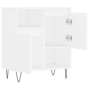 Credenza Bianca 60x35x70 cm in Legno Multistrato