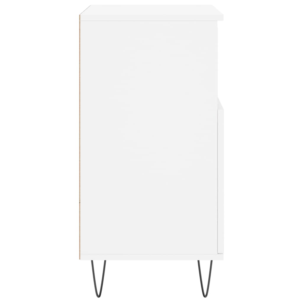 Credenza Bianca 60x35x70 cm in Legno Multistrato 831188