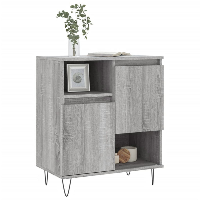 Credenza Grigio Sonoma 60x35x70 cm in Legno Multistratocod mxl 128871