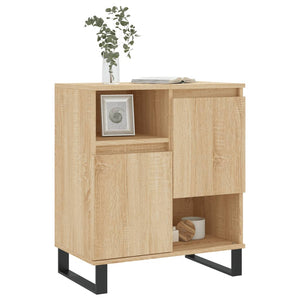 Credenza Rovere Sonoma 60x35x70 cm in Legno Multistratocod mxl 80574
