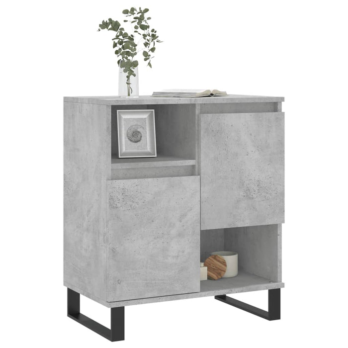 Credenza Grigio Cemento 60x35x70 cm in Legno Multistratocod mxl 80639