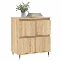 Credenza-Buffet-Armadio da cucina Rovere Sonoma 60x35x70 cm in Legno Multistrato 442733
