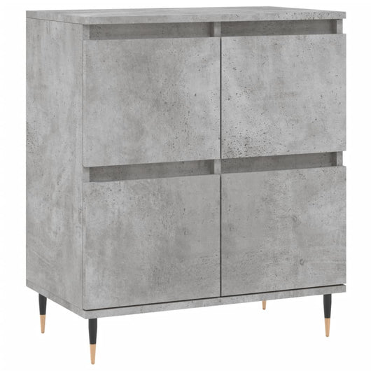 Credenza Grigio Cemento 60x35x70 cm in Legno Multistrato 831208