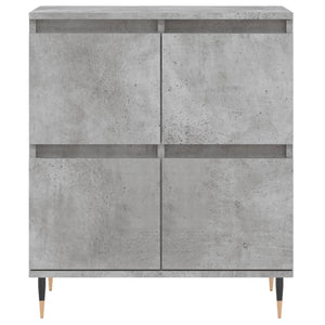 Credenza Grigio Cemento 60x35x70 cm in Legno Multistrato 831208