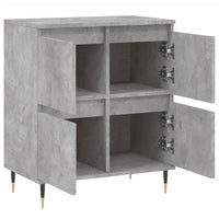 Credenza Grigio Cemento 60x35x70 cm in Legno Multistrato 831208
