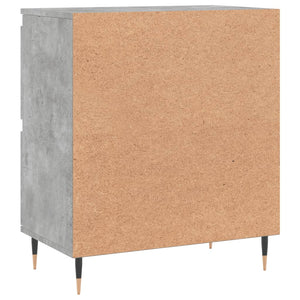 Credenza Grigio Cemento 60x35x70 cm in Legno Multistrato 831208
