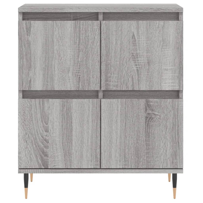 Credenza-Buffet-Armadio da cucina Grigio Sonoma 60x35x70 cm in Legno Multistrato 648268