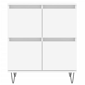 Credenza Bianca 60x35x70 cm in Legno Multistrato 831212