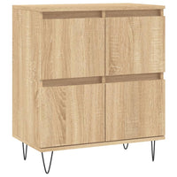Credenza Rovere Sonoma 60x35x70 cm in Legno Multistrato 831215