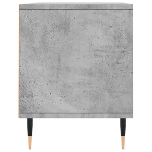 Mobile per TV Grigio Cemento 100x34,5x44,5 cm Legno Multistrato 831232