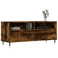 Mobile TV-Credenza per TV-Console TV Rovere Fumo 100x34,5x44,5 cm in Legno Multistrato 688294
