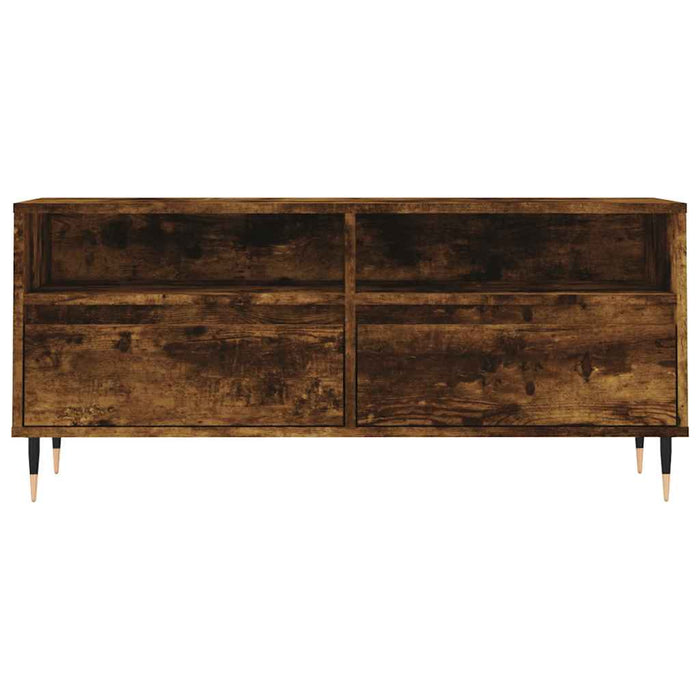 Mobile TV-Credenza per TV-Console TV Rovere Fumo 100x34,5x44,5 cm in Legno Multistrato 688294