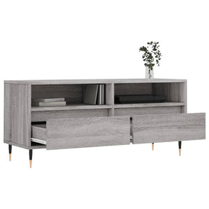 Mobile Porta TV Grigio Sonoma 100x34,5x44,5cm Legno Multistrato 831234