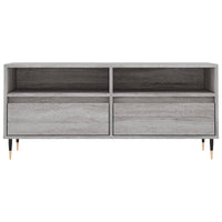 Mobile Porta TV Grigio Sonoma 100x34,5x44,5cm Legno Multistrato 831234