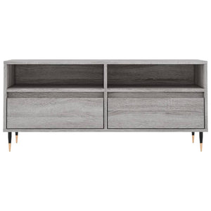 Mobile Porta TV Grigio Sonoma 100x34,5x44,5cm Legno Multistrato 831234