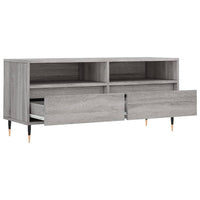 Mobile Porta TV Grigio Sonoma 100x34,5x44,5cm Legno Multistrato 831234