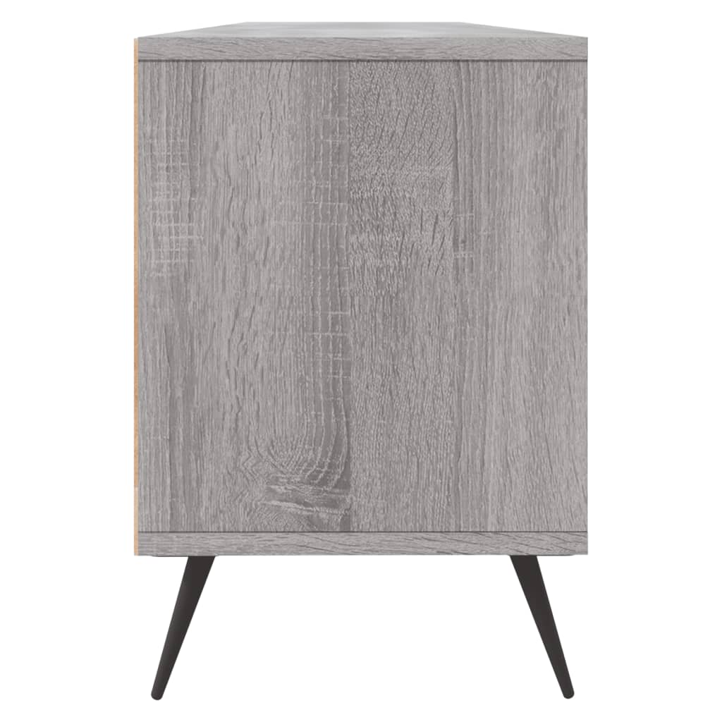 Mobile Porta TV Grigio Sonoma 150x30x44,5 cm Legno Multistrato
