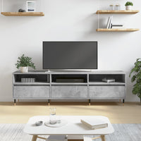 Mobile TV-Credenza TV-Console TV Grigio Cemento 150x30x44,5 cm Legno Multistrato 984760