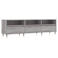Mobile Porta TV Grigio Sonoma 150x30x44,5 cm Legno Multistrato 831266