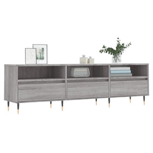 Mobile Porta TV Grigio Sonoma 150x30x44,5 cm Legno Multistrato 831266