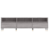 Mobile Porta TV Grigio Sonoma 150x30x44,5 cm Legno Multistrato 831266