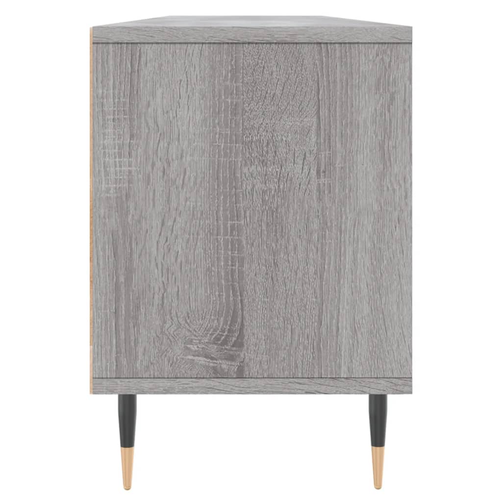 Mobile Porta TV Grigio Sonoma 150x30x44,5 cm Legno Multistrato 831266