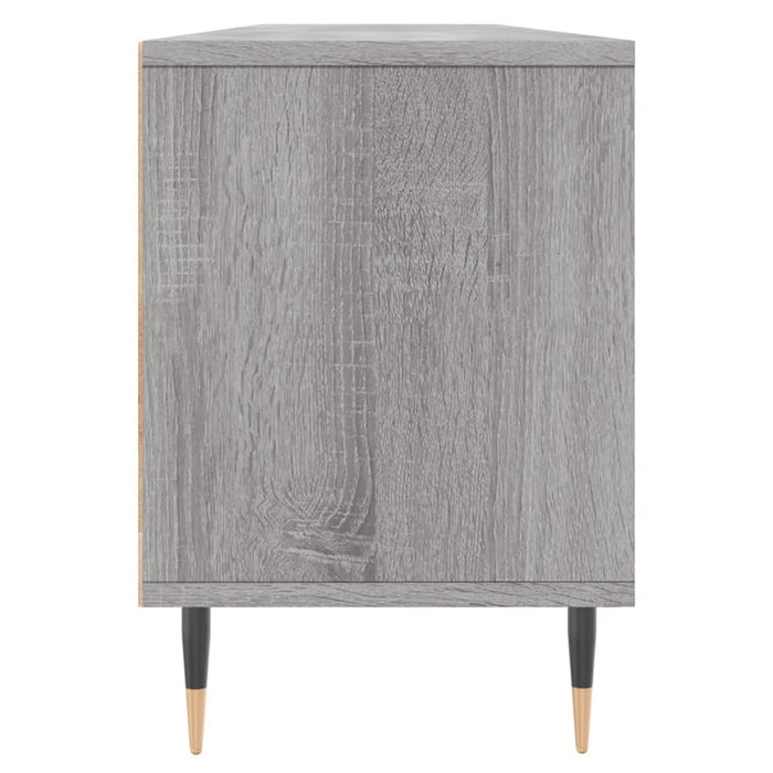 Mobile Porta TV Grigio Sonoma 150x30x44,5 cm Legno Multistrato 831266