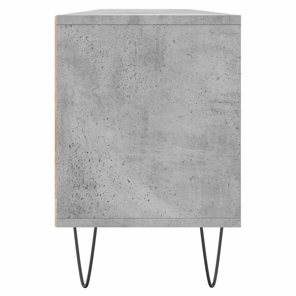 Mobile TV-Credenza TV-Console TV Grigio Cemento 150x30x44,5 cm Legno Multistrato 807816