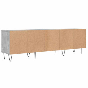 Mobile TV-Credenza TV-Console TV Grigio Cemento 150x30x44,5 cm Legno Multistrato 807816