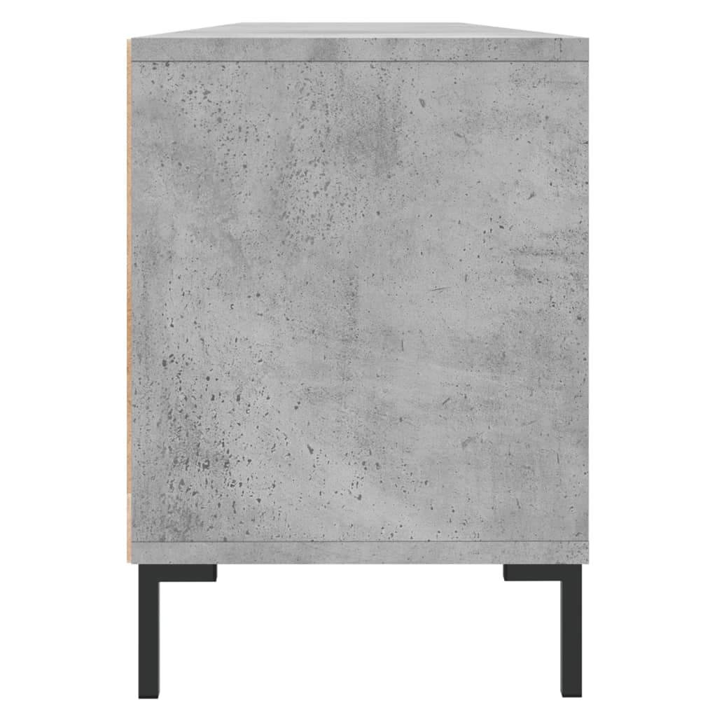 Mobile TV-Credenza TV-Console TV Grigio Cemento 150x30x44,5 cm Legno Multistrato 684451