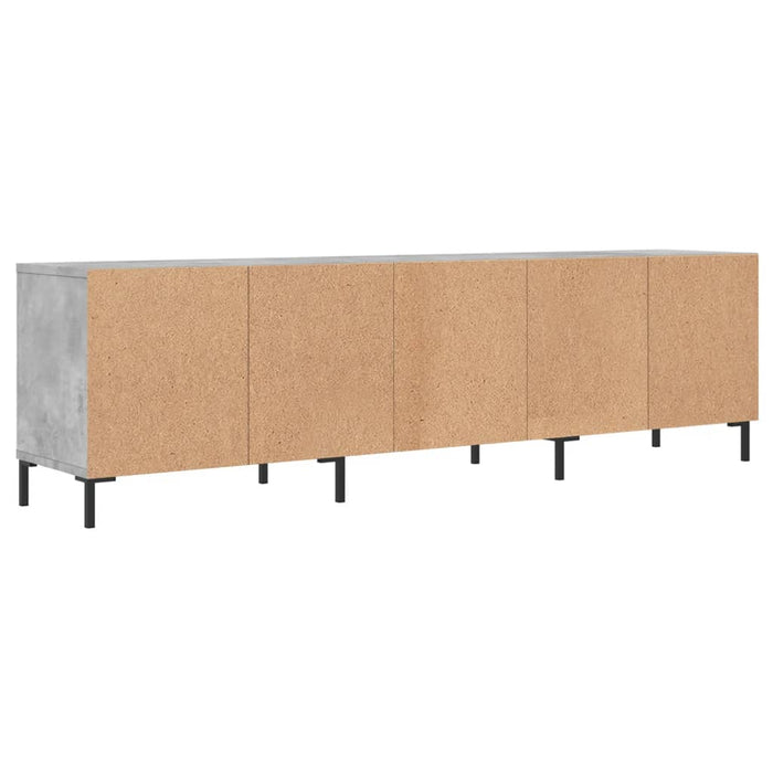 Mobile TV-Credenza TV-Console TV Grigio Cemento 150x30x44,5 cm Legno Multistrato 684451