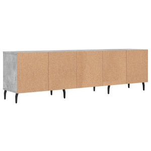 Mobile TV-Credenza TV-Console TV Grigio Cemento 150x30x44,5 cm Legno Multistrato 468542