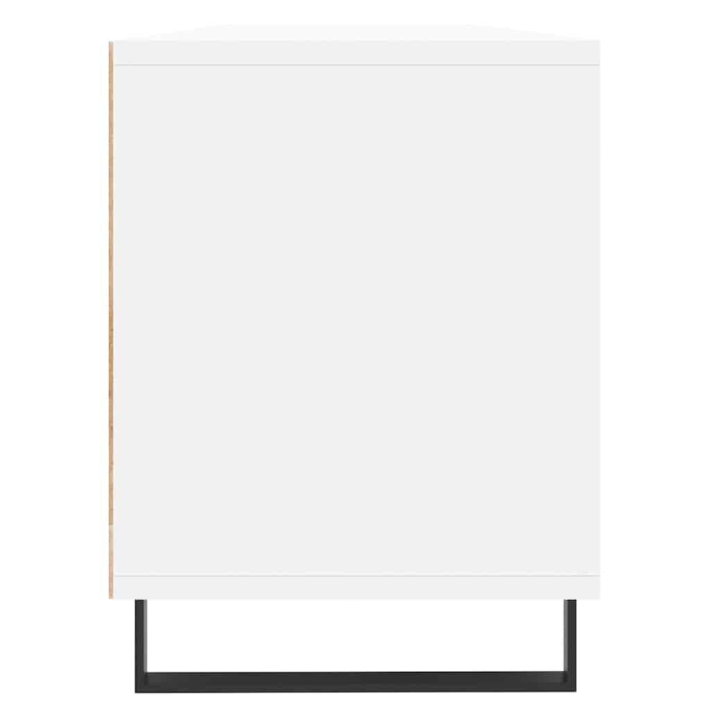 Mobile Porta TV-Mobile per TV-Credenza TV Bianco 150x30x44,5 cm in Legno Multistrato 939037