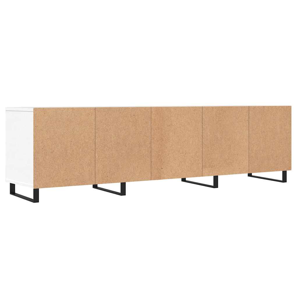 Mobile Porta TV-Mobile per TV-Credenza TV Bianco 150x30x44,5 cm in Legno Multistrato 939037